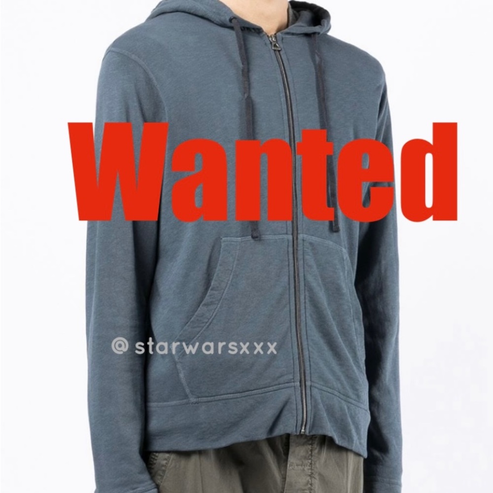 James Perse Vintage French-Terry Zip Hoodie